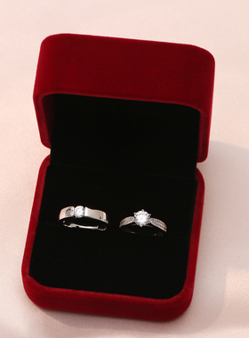 情侣八心八箭日韩奢华对戒性价高