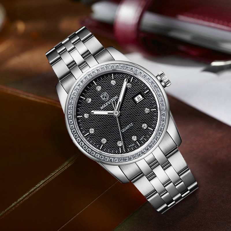 玛斯威顿女士防水女款时尚石英表 玛斯威顿国产腕表