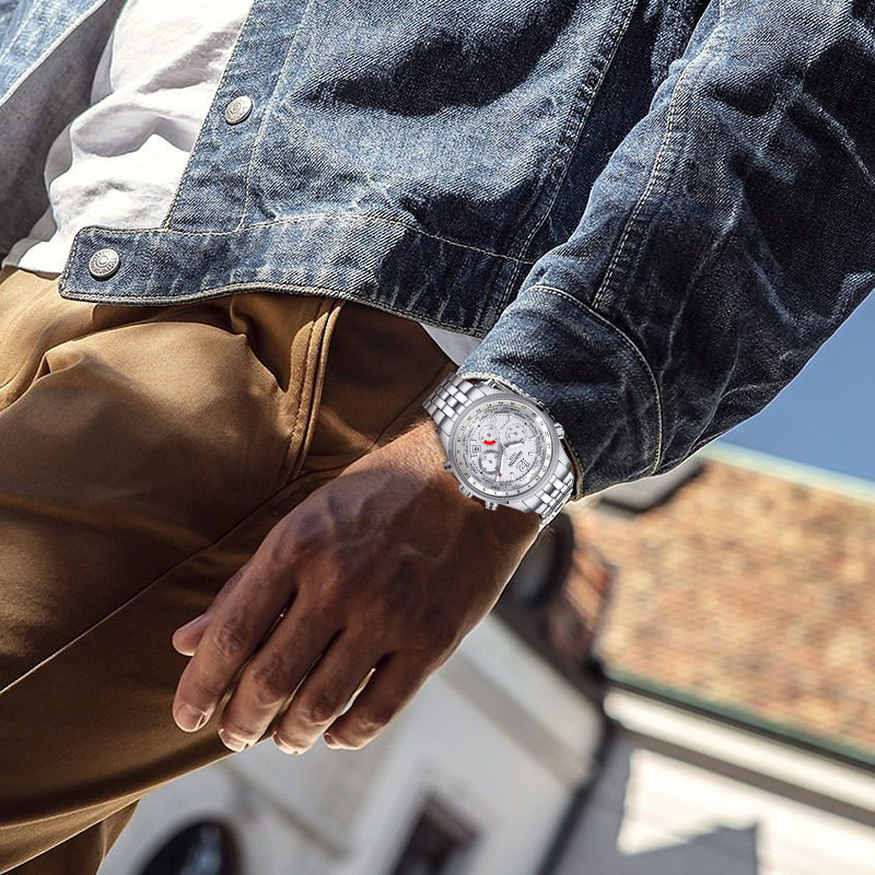 玛斯威顿大表盘男十大防水夜光男表 玛斯威顿国产腕表