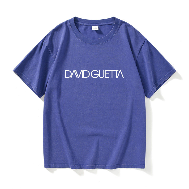 DJ 电音制作人 David Guetta 大卫·库塔T恤短袖潮衣服女男圆领大 - 图1