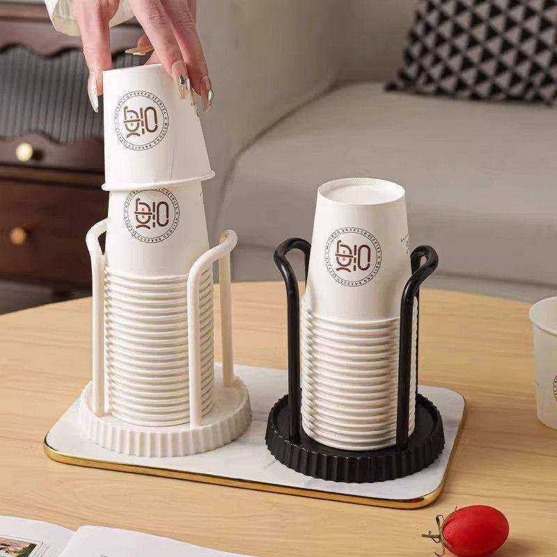 桌面纸杯收纳架奶茶店咖啡店一次性杯子取杯器置物架高级饮水机,淘宝优惠券,粉丝福利购,淘宝优惠卷