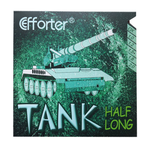 艾弗特TANK Half Long 坦克升级版 G2海绵半生半长乒乓球生胶套胶 - 图0