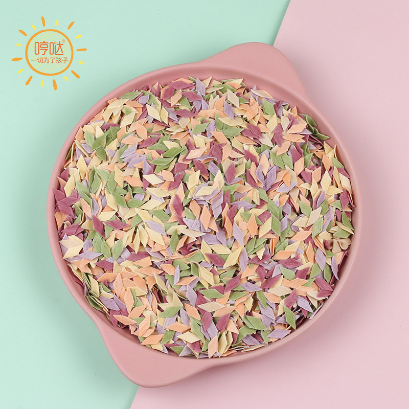 蔬菜面片非婴幼儿宝宝辅食小面片儿童面条面手工无添加营养粒粒面