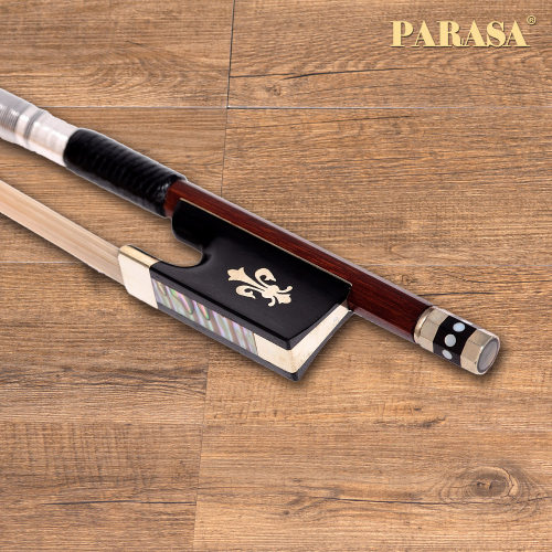 PARASA小提琴弓VPA10巴西绿檀木弓杆 圆弓弹性好 中提琴大提琴弓 - 图3