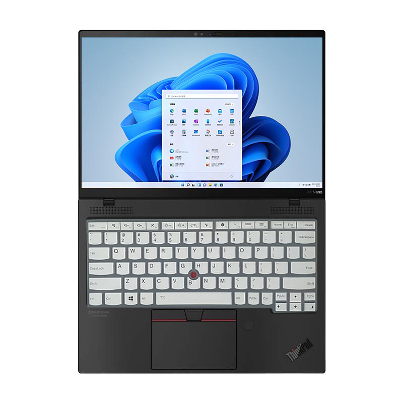 联想ThinkPad X1 Nano 2022 13英寸键盘膜笔记本电脑保护贴防尘罩套凹凸防水屏幕膜套装 - 图2