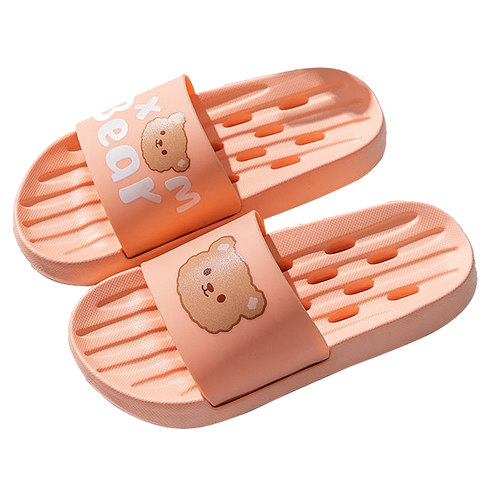 夏季情侣居家鞋家用漏水底家居洗澡EVA凉拖鞋男士拖鞋女款地板鞋 - 图3