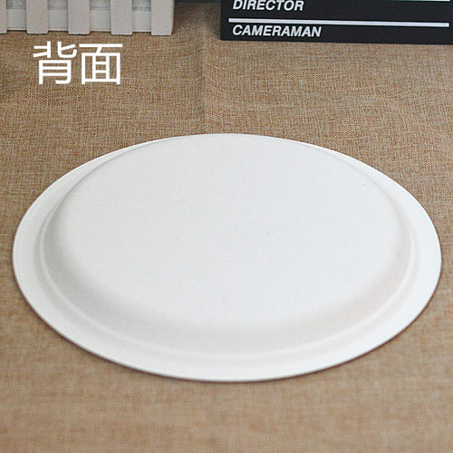 一次性纸盘子幼儿园手工DIY绘画画盘子蛋糕餐盘纸碟子大纸盘12寸 - 图1