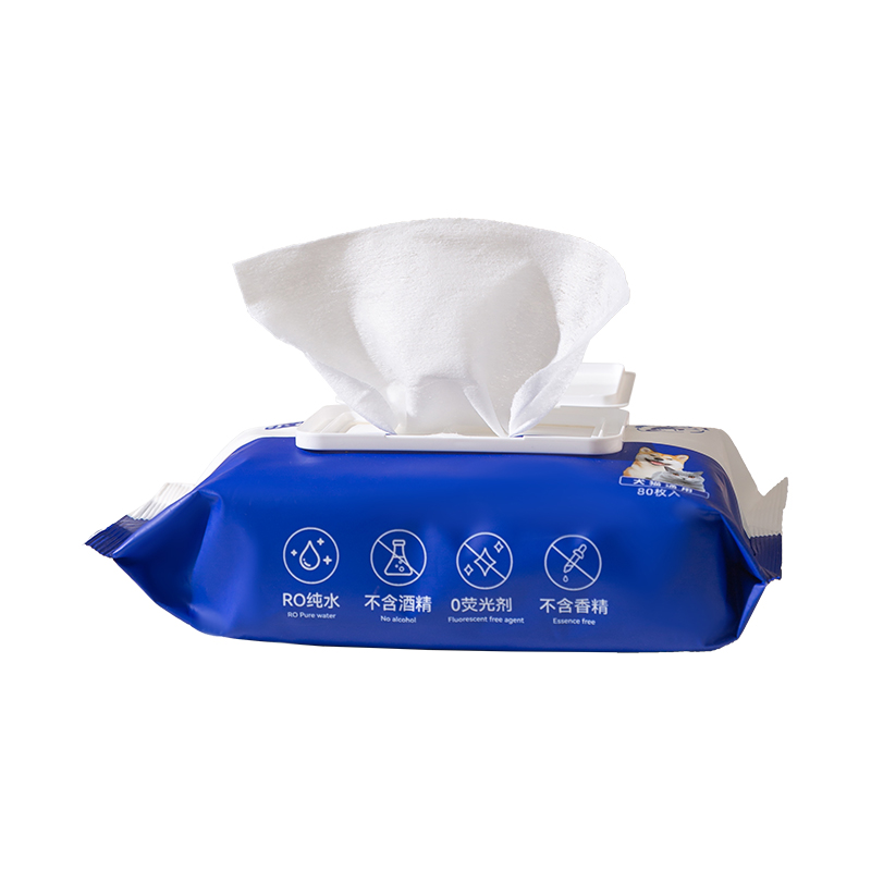 宠物湿巾猫咪狗狗清洁专用抑菌免洗擦脚擦屁股去泪痕护理清洁用品 - 图0