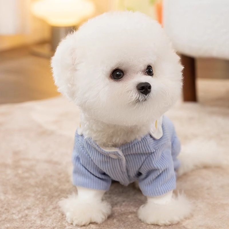 小狗狗衣服宠物服饰泰迪比熊雪纳瑞小型犬秋冬款天鹅四脚牵引棉衣,淘宝优惠券,粉丝福利购,淘宝优惠卷