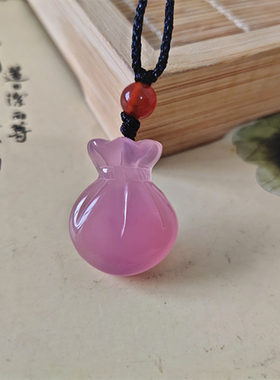 迷你钱袋招财纳福保平安吊坠
