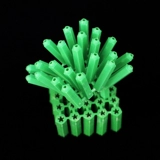 Пластическая заглушка 6 -мм пластиковая расширение трубка без винтов, поднимающихся автомобилей, используйте 8 -мм штепсельный клей для фиксированного выпрямителя Клей