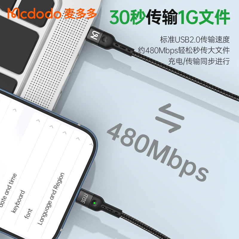 麦多多双typec数据线车载弹簧伸缩充电器线适用苹果iphone14安卓华为手机Carplay车机互联汽车投屏摩托车弹力 - 图3