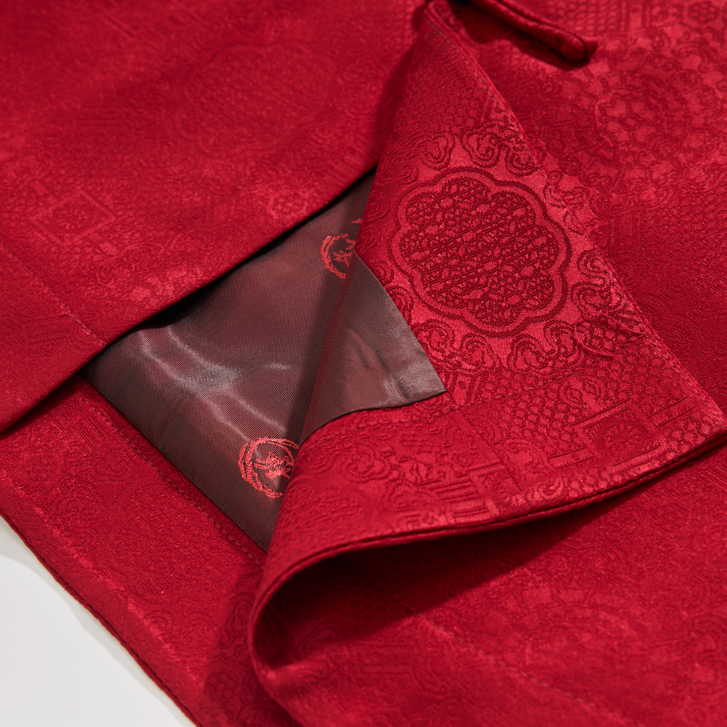 唐袭世家男青年中式红色唐装外套中国风立领盘扣婚礼生日宴会唐装,淘宝优惠券,粉丝福利购,淘宝优惠卷