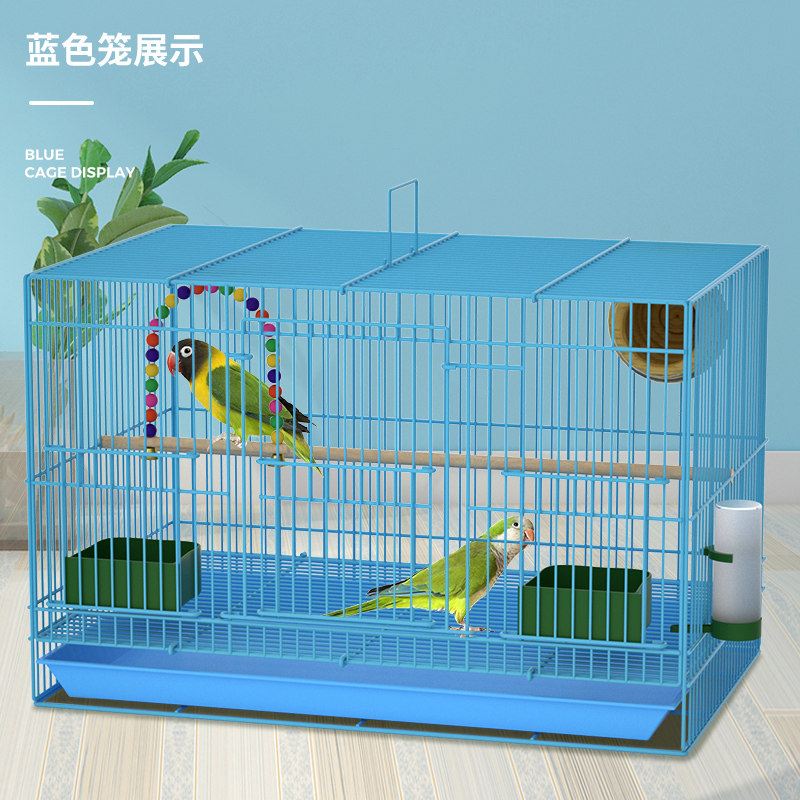 鸟笼子金属鸟笼鸽子笼虎皮文鸟玄凤鸟笼子八哥鸟笼秀眼鸟笼子包邮_虎窝淘