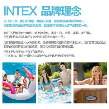 新款 INTEX游泳池家用充气波波池室内戏水池游戏围栏宝宝儿童海洋-图3