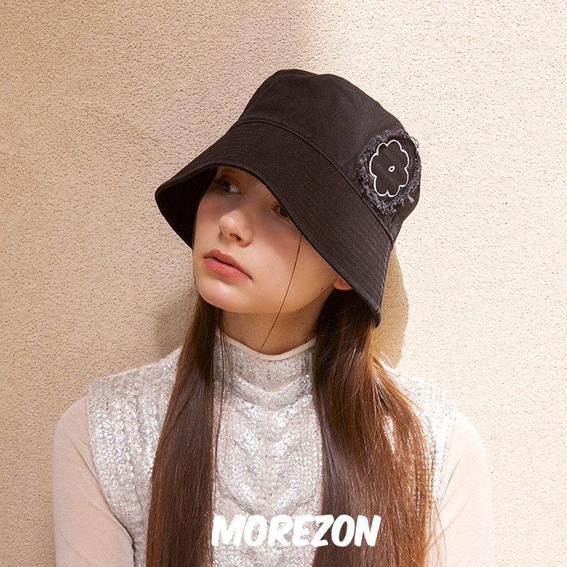 MOREZON【ELKE BLOEM FLOWER PATCH BUCKET HAT】花朵棉制渔夫帽 - 图2