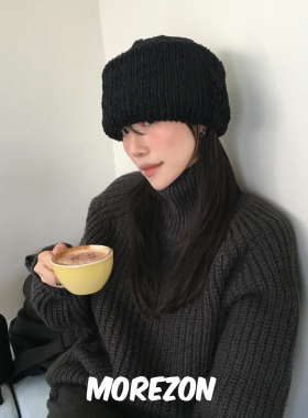 MOREZON【AWESOME NEEDS SUGARLOAF HAT】秋冬潮人甜面包针织帽女