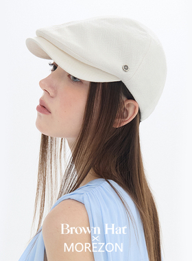 MOREZON【Brown hat Donald】26春夏新款潮人时尚百搭精致前进帽