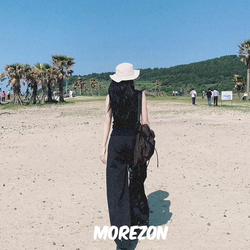 MOREZON【POESIE D'AME MIRABELLE BUCKET HAT】花朵系绳渔夫帽子 - 图0