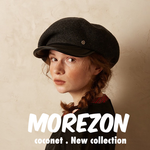 MOREZON【Brown hat Iconic duck beret】潮人百搭经典鸭舌贝雷帽 - 图2