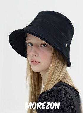 MOREZON【Brown hat Le Petit Hat】秋冬潮人休闲百搭羊皮渔夫帽