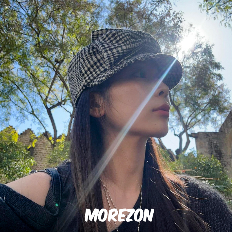 MOREZON【AWESOME NEEDS BELLBOY CAP】24春夏新款蝴蝶结马术帽子 - 图0