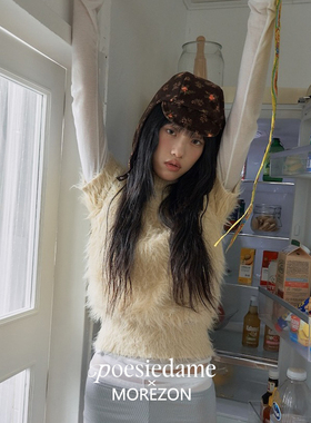 MOREZON【POESIE D'AME  EARFLAP HAT】26秋冬新款灯芯绒护耳帽子