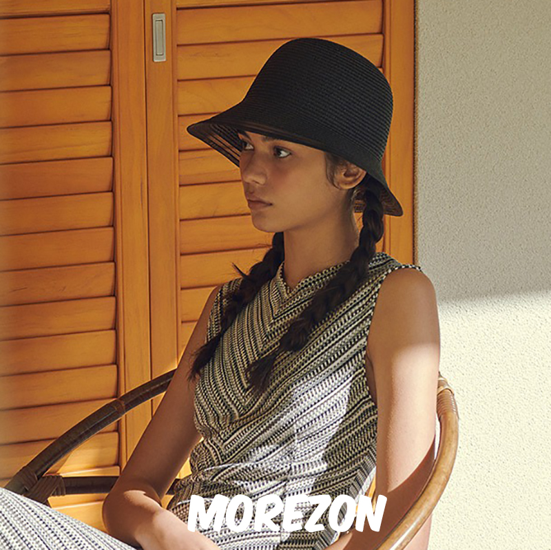 MOREZON【SHINJEO Sunday Hat】23春夏新款休闲百搭大檐渔夫帽子-图2