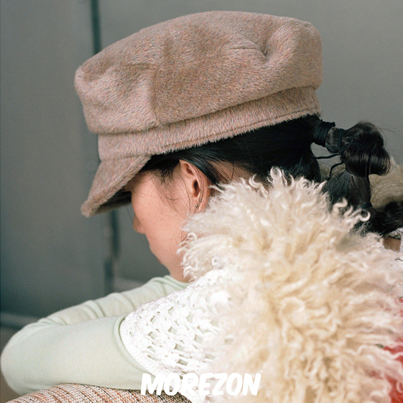 MOREZON【AWESOME NEEDS MODS CAP】25AW潮人百搭精致平顶报童帽