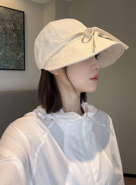 随性轻薄透气棉日系渔夫帽户外女夏季薄款防晒遮阳帽百搭休闲遮脸