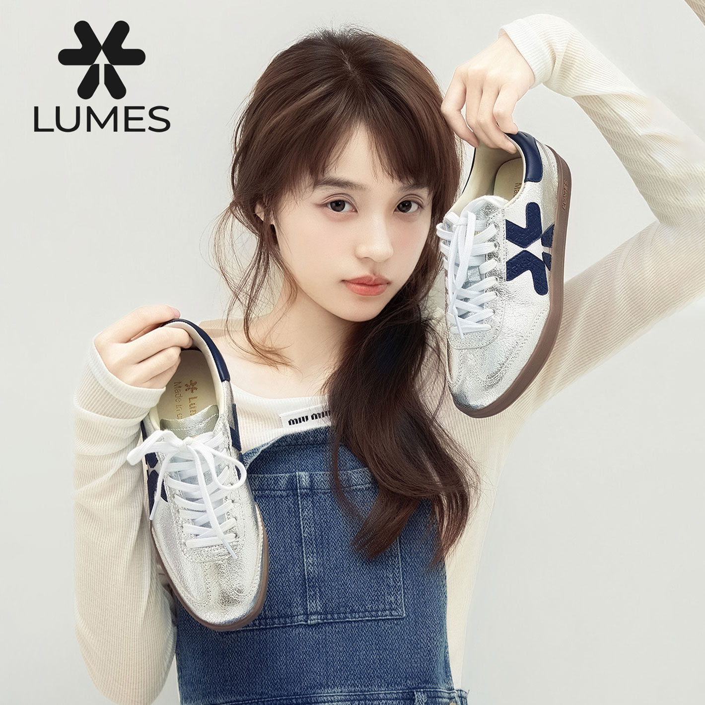 LUMES&YHGM经典复古德训鞋男款2026早春新款棕系德训运动休闲板鞋,淘宝优惠券,粉丝福利购,淘宝优惠卷