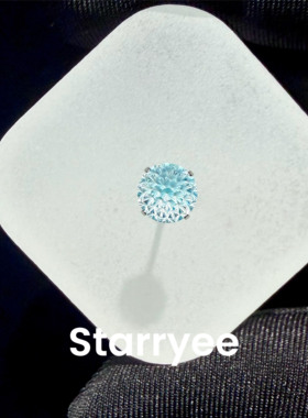 StarryeeF136钛合金6mm华子耳钉