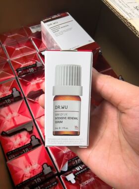 台湾版dr.wu杏仁酸精华液18%5毫升小样温和焕肤去闭口粉刺黑头
