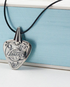 nba湖人吊坠纯银男女欧美