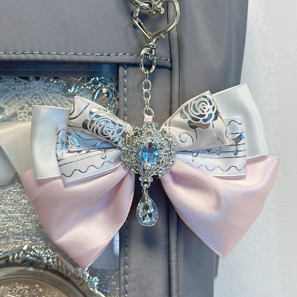 原创丝带痛蝴蝶结挂件百搭丝带胸针别针diy材料包洛丽塔痛包装饰,淘宝优惠券,粉丝福利购,淘宝优惠卷