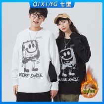 (exclusive) 3025 men and women with the same sweatshirt autumn and winter warm lovers-knitted sweater sss