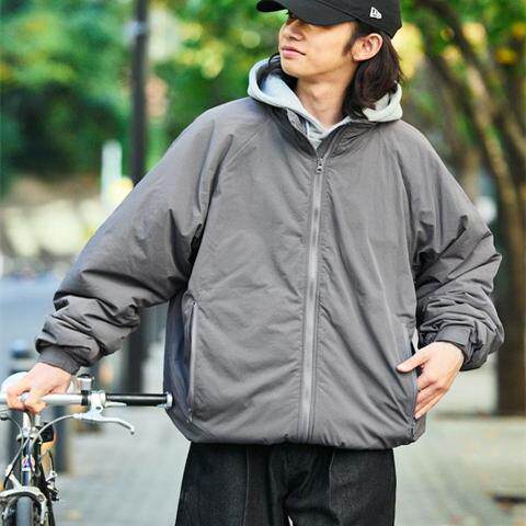 日潮FREAKS store mmw尼龙复古军事level7廓形立领保暖男棉服夹克 - 图2