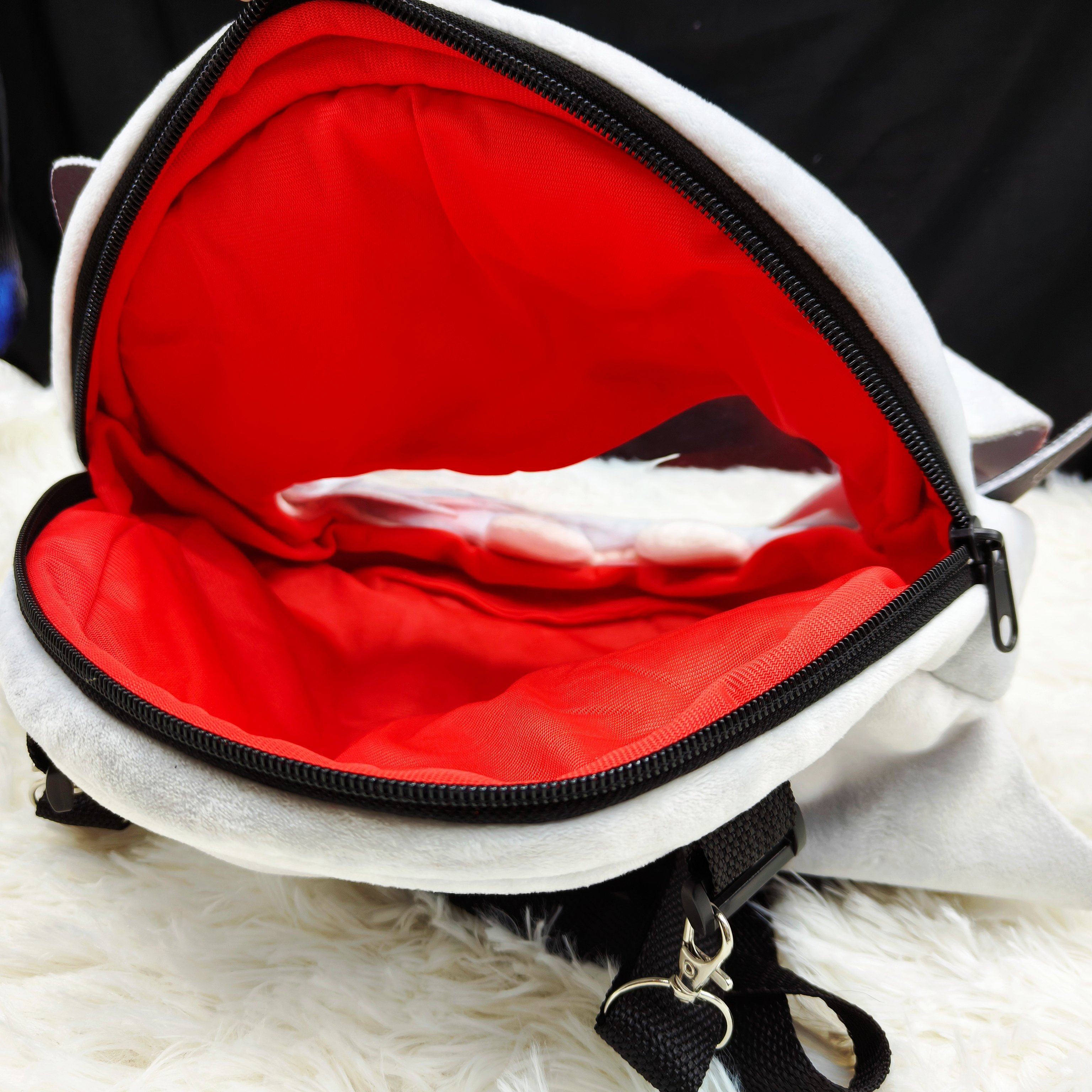 穆小泠大嘴痛包 大嘴蝠 双肩包/单肩包两用 寄泠背包,淘宝优惠券,粉丝福利购,淘宝优惠卷