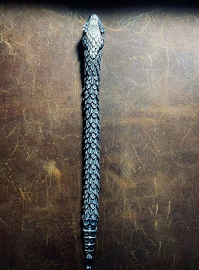 925纯银逼真蛇形银饰手链礼物