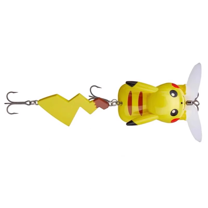 日本进口DUO联名收藏路亚饵皮卡丘/海皇牙宝可梦假饵鱼饵 水面系,淘宝优惠券,粉丝福利购,淘宝优惠卷