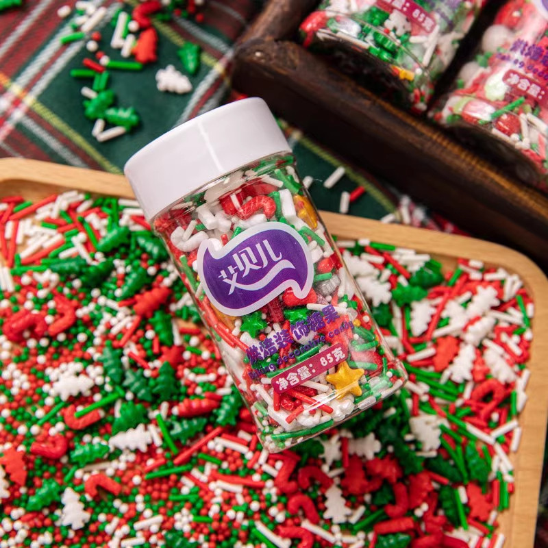 圣诞节糖珠蛋糕装饰圣诞老人雪人雪花拐杖圣诞树铃铛糖果甜品装扮,淘宝优惠券,粉丝福利购,淘宝优惠卷