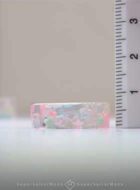 戒指半透明星星梦幻女