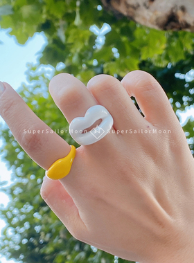 新品限时戒指小众戒指小众