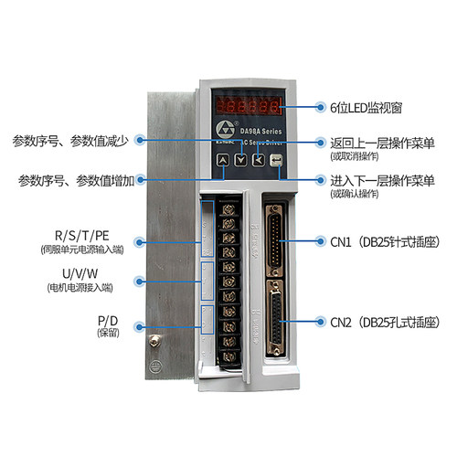 全新广数伺服驱动器DA98A-20 DA98C-20A伺服单元DA98A-30*控制器 - 图0