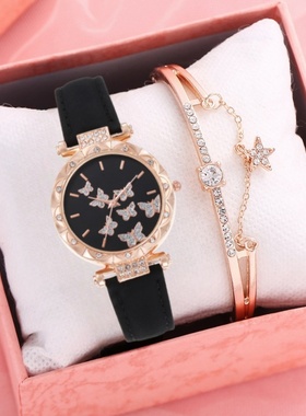 春节情人节送女朋友礼物简约时尚满天星复古手链ins风百搭不掉色