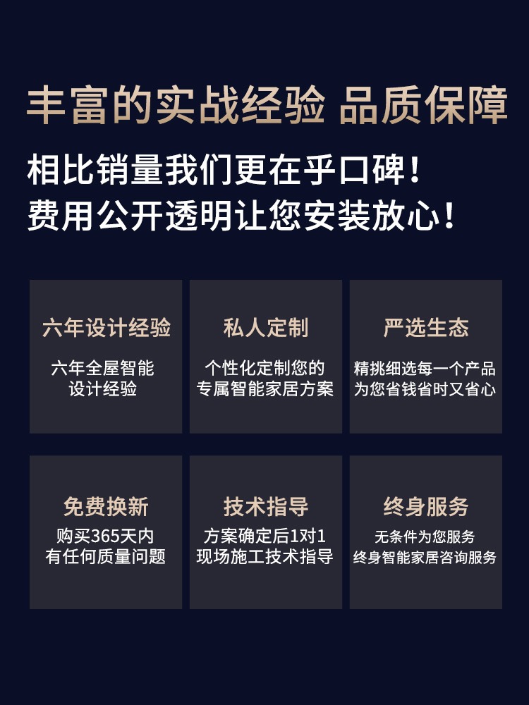 米家绿米智能家居控制系统套装全屋语音开关窗帘定制设计方案别墅