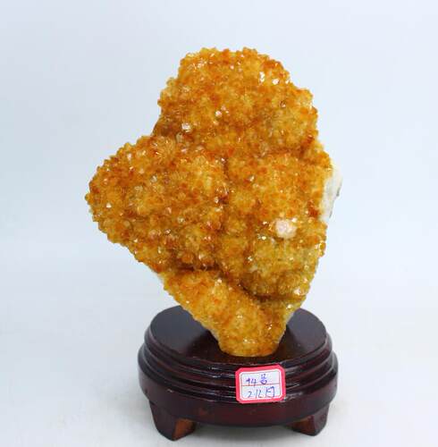新品上市 天然巴西黄水晶簇招财摆件 实物拍摄 美价廉 厂家直销 - 图0