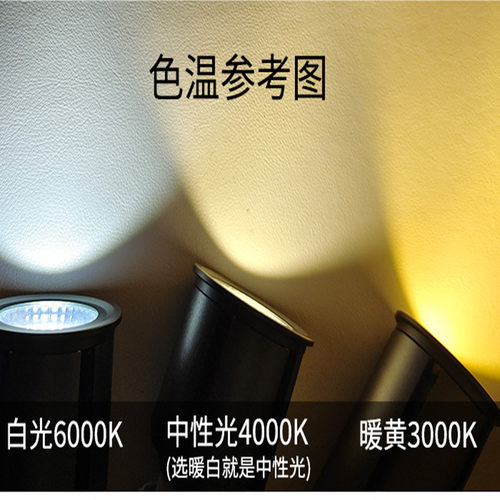 led聚光灯杯e27螺口 超亮cob轨道射灯灯泡gu10服装餐饮火锅店专用 - 图1