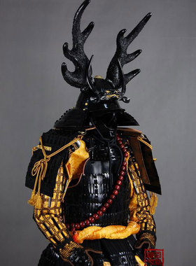 日本武士盔甲穿戴甲胄风林悍甲