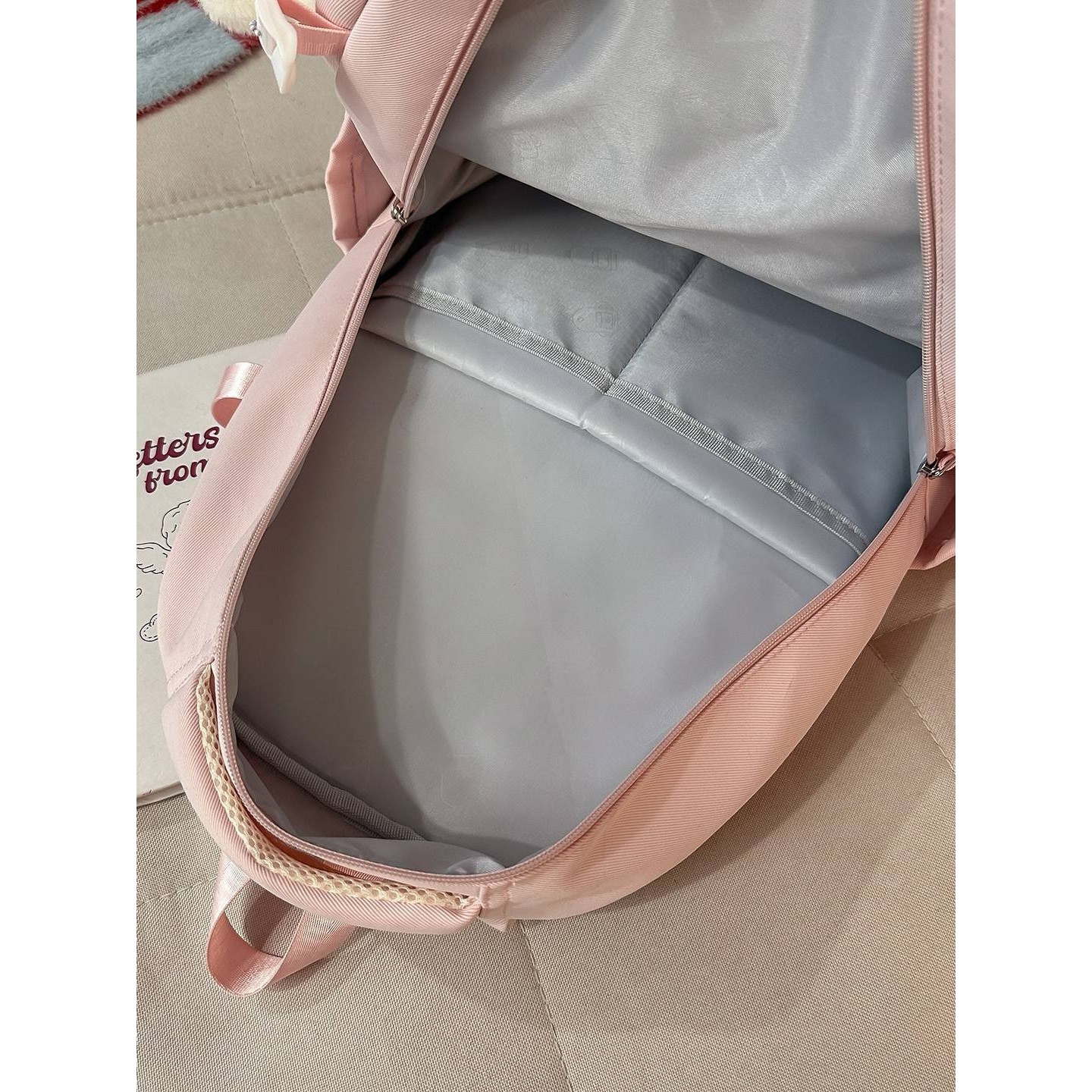 官方品牌韩系ins粉色甜美学院风中小学生三到六年级宽肩带多隔层,淘宝优惠券,粉丝福利购,淘宝优惠卷